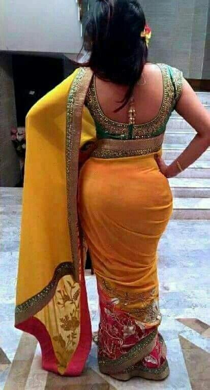 bhabhi in saree back